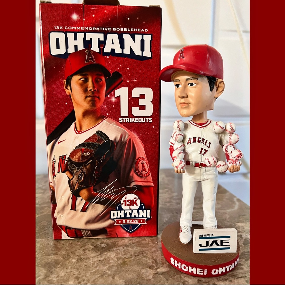 Shohei Ohtani Angels Bobblehead 13 Strikeouts